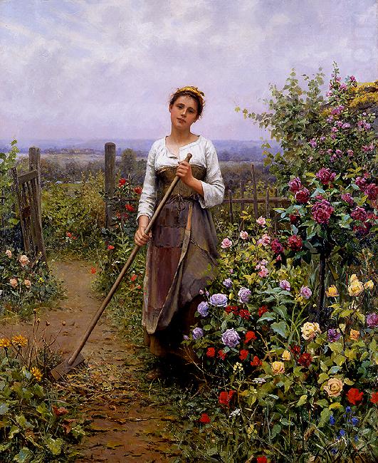 La Petite Jardiniere, Daniel Ridgeway Knight